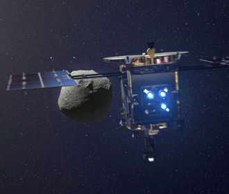 «Хаябуса-2» сбросил бомбу на поверхность астероида Рюгу