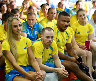 Украинская сборная отправилась на Европейские игры