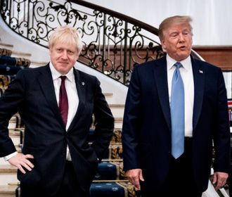 Джонсон и Трамп встретились один на один в Лондоне