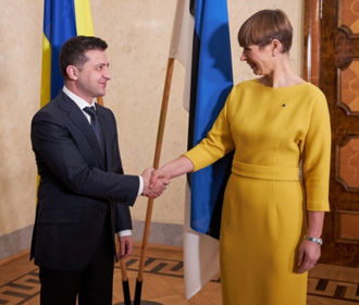 Президенты Украины и Эстонии подписали заявление о сотрудничестве