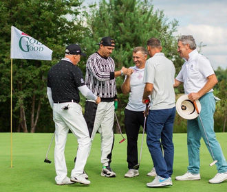 Ко Дню Независимости Украины дипломатический корпус, мировые спортсмены и бизнес элита сыграли в гольф-турнире Diplomatic Golf for Good