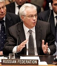Чуркин: Киев не вносил в ООН резолюцию по миротворческой миссии на Украине