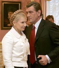 Тимошенко просит Ющенко сохранить коалицию
