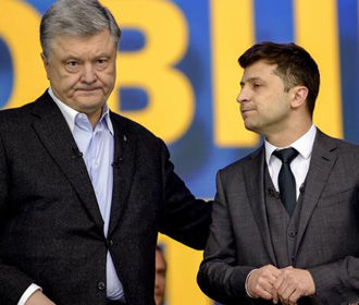 Разрыв между Зеленским и Порошенко во втором туре выборов - около 8% - опрос