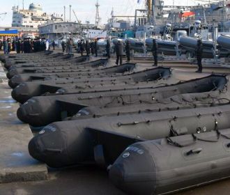 США подарили украинскому военному флоту 84 надувных лодки