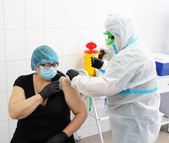 Вакцинация от коронавируса в Украине
