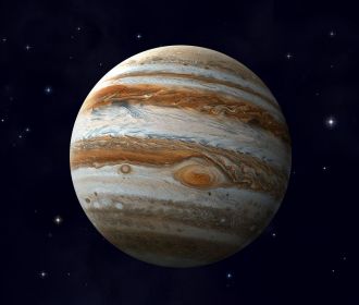 Астрономы засняли столкновение Юпитера с неизвестным объектом