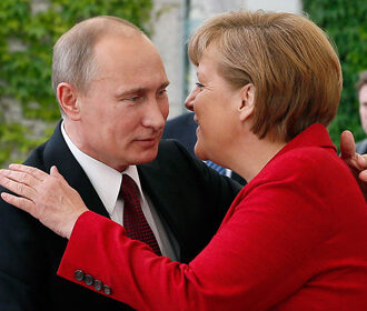 Меркель и Путин