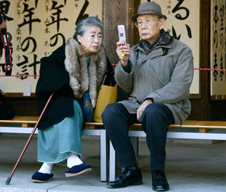 Пожилое население Японии достигло рекордных размеров