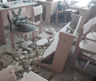 На Черниговщине в школе рухнул потолок