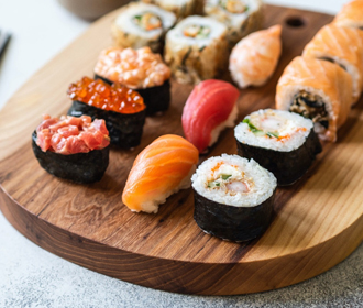 Как выбрать суши и роллы в Egersund Seafood