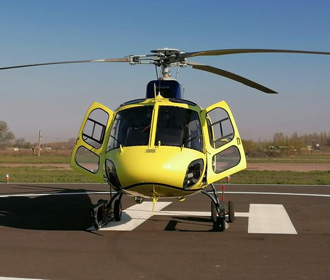Три французских вертолета Airbus для Госпогранслужбы прибыли в Киев
