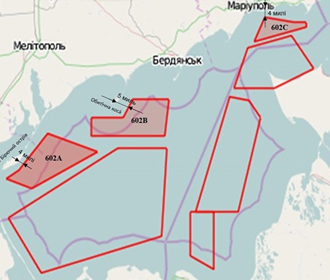 РФ перекрыла 70% акватории Азовского моря