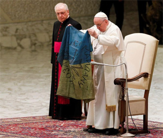 Папа Римский впервые встретился с представителями украинских церквей