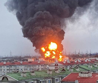 В Минобороны Украины не подтверждают и не опровергают информацию о причастности к пожару на нефтебазе в Белгороде