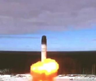 В РФ испытали межконтинентальную баллитическую ракету "Сармат"