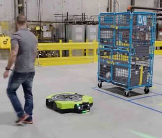 Представлен первый полностью автономный мобильный робот от Amazon