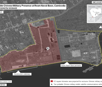 Китай тайно строит военно-морскую базу в Камбодже - WP