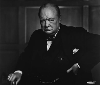 В Оттаве украли одну из самых знаменитых фотографий Уинстона Черчилля