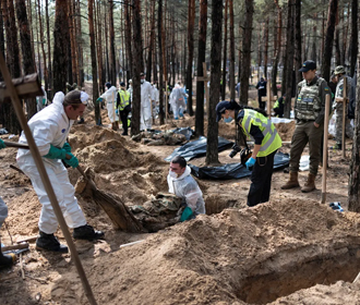  На освобожденных территориях Харьковщины уже эксгумировано 534 тела гражданских