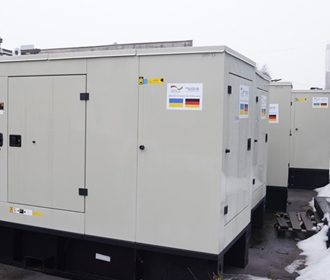 Германия передала восемь генераторов для Укрэнерго