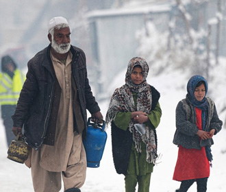 В Афганистане более 150 человек стали жертвами морозов  - CNN