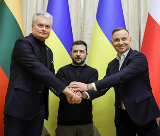 Дуда, Науседа и Зеленский подписали во Львове совместное заявление