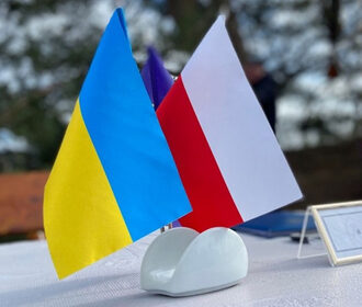 Украина Польша флаги