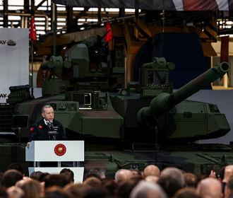 Эрдоган представил новый турецкий танк Altay