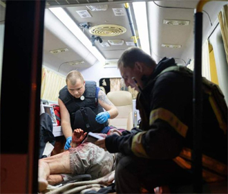 Ракетный удар по Киеву: 28 раненых, один погибший