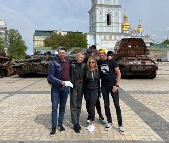 Кэтрин Винник и Иванна Сахно приехали в Киев