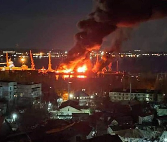 Уничтожены 13 дронов и большой десантный корабль РФ