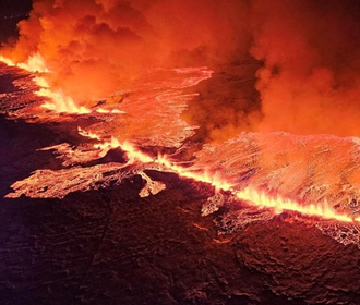 В Исландии началось второе за месяц извержение вулкана