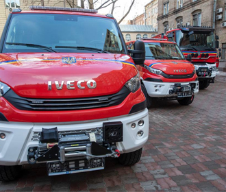 Киев получил от Лейпцига 5 новых пожарных автомобилей – Кличко