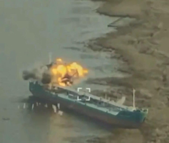 ВС ликвидировали танкер "Механик Погодин", используемый россиянами как пункт управления