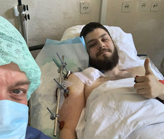 Сын Олега Тягнибока на фронте получил ранение