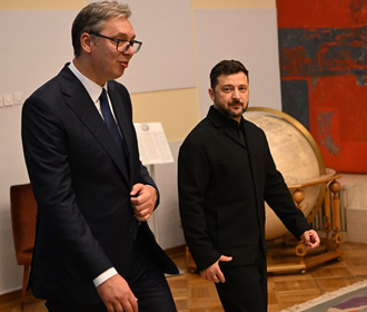 Президент Сербии Вучич приехал в Украину